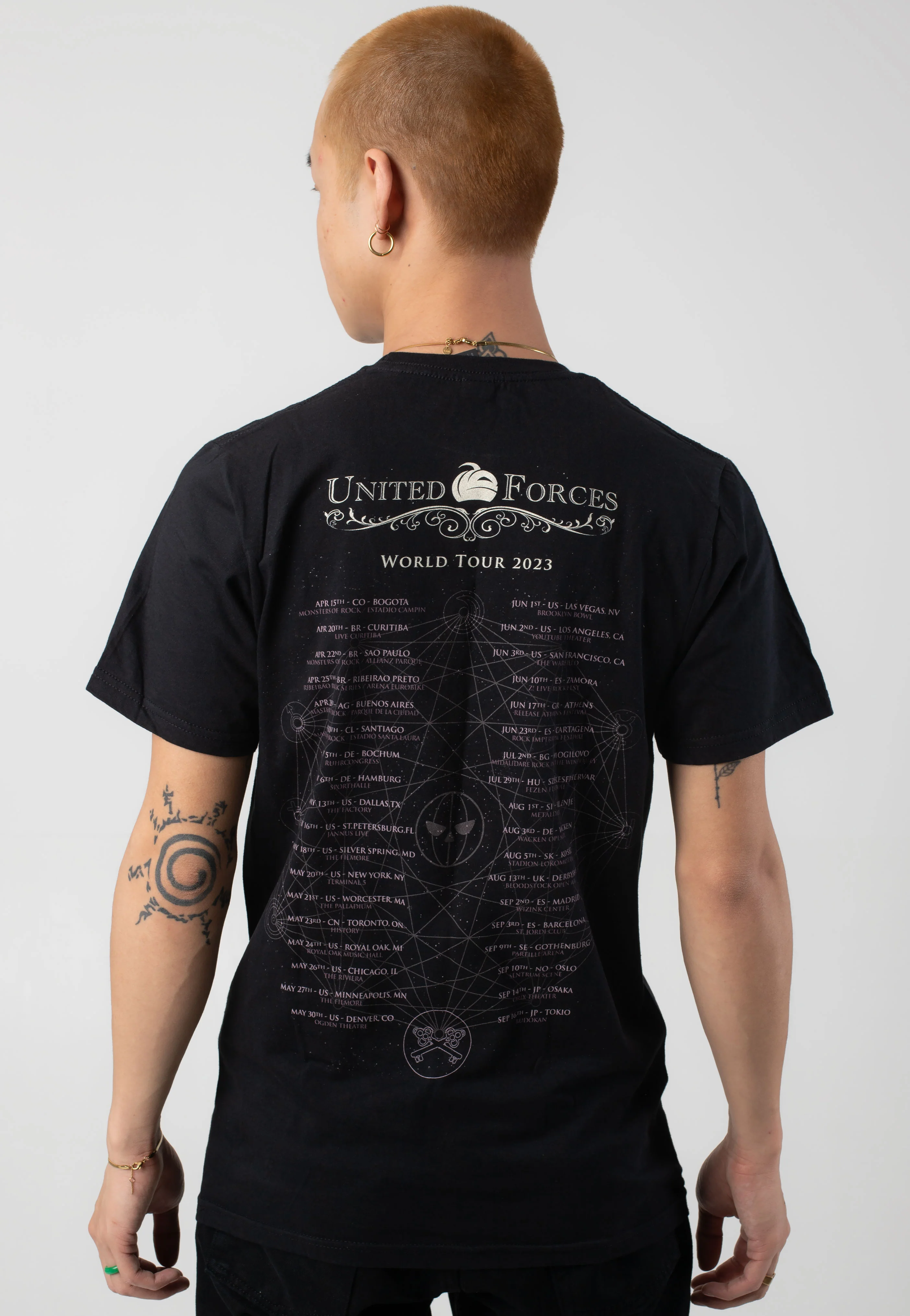 Helloween - Keeper & Eagle World Tour 2023 - T-Shirt - Image 2