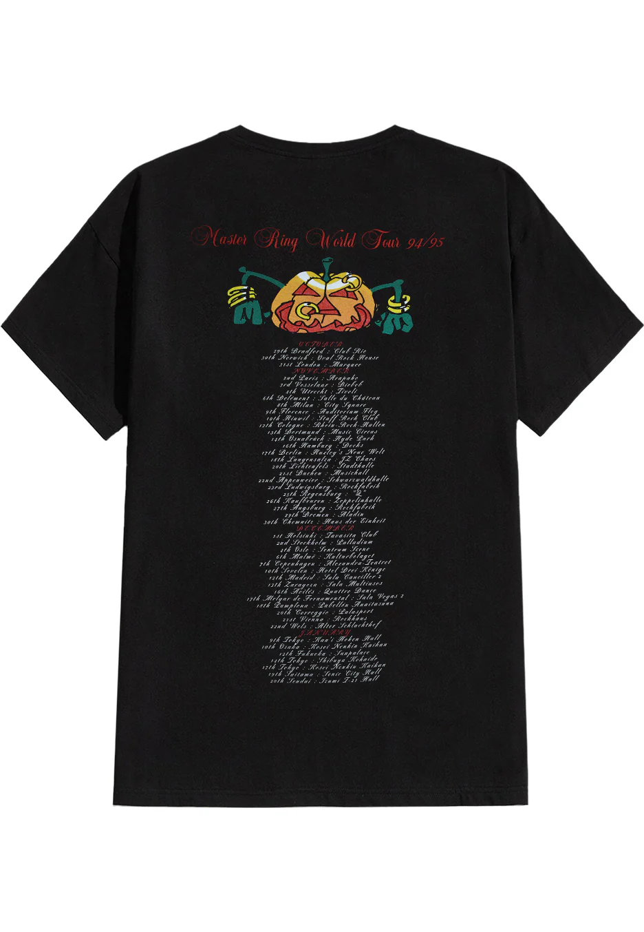 Helloween - Master Ring World Tour 94/95 - T-Shirt - Image 4