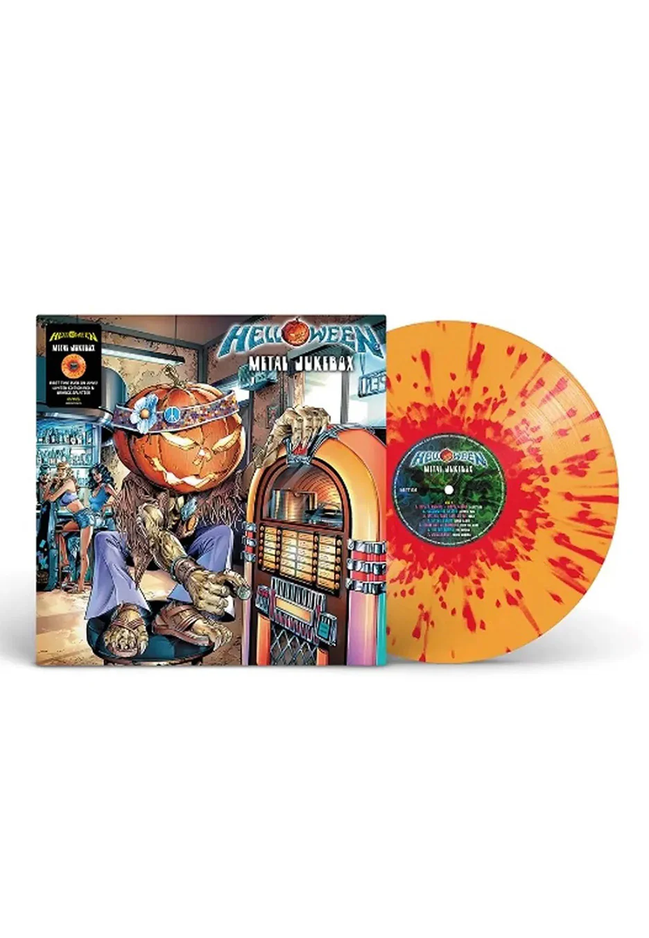 Helloween - Metal Jukebox Ltd. Orange/ Red - Splattered Vinyl