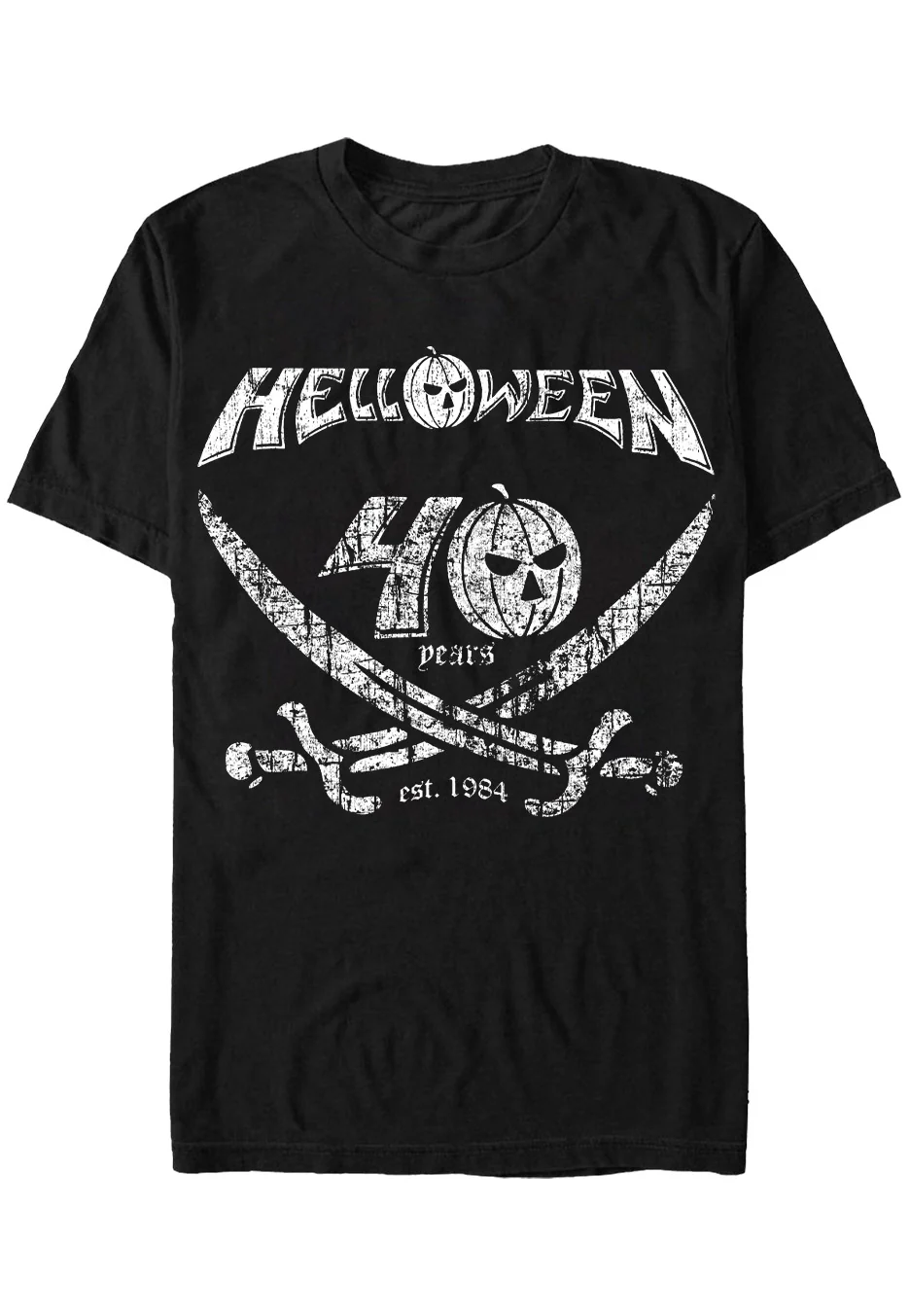 Helloween - Pumpkin Pirate 40 Years - T-Shirt - Image 3