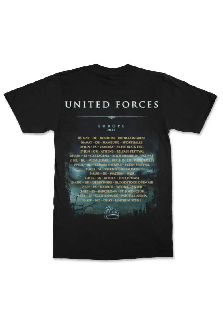 Helloween - United Forces Europe 2023 - T-Shirt - Image 2